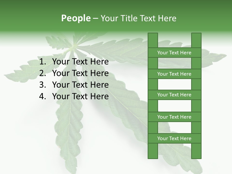 Joint Marijuana Medicine PowerPoint Template