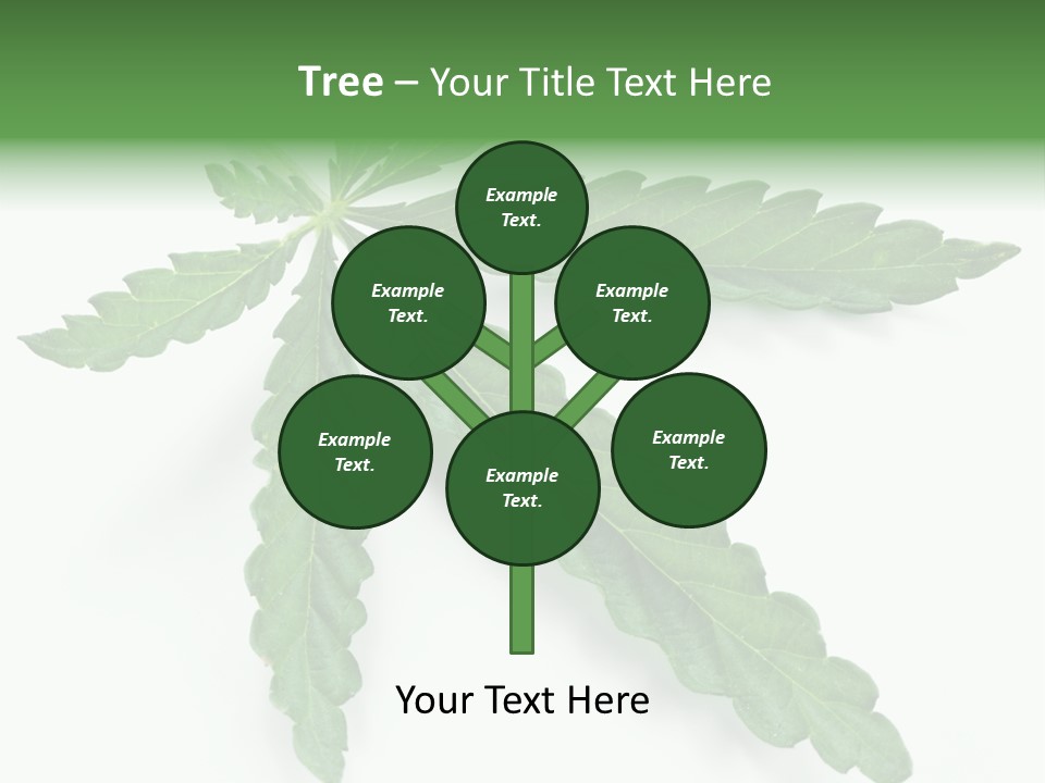 Joint Marijuana Medicine PowerPoint Template