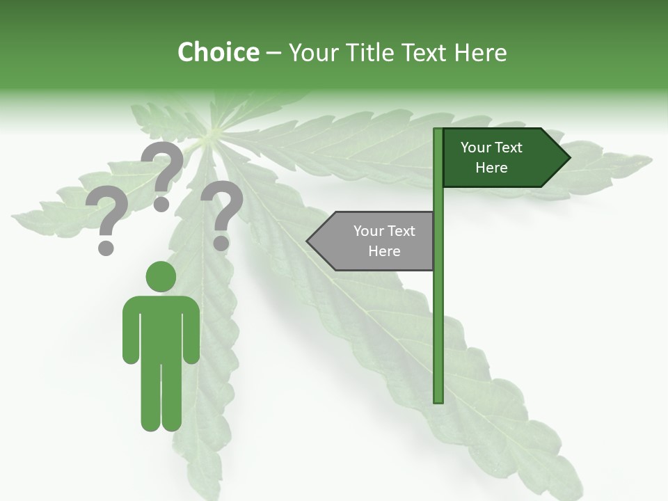 Joint Marijuana Medicine PowerPoint Template
