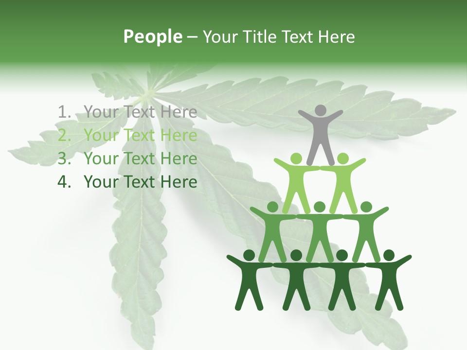 Joint Marijuana Medicine PowerPoint Template