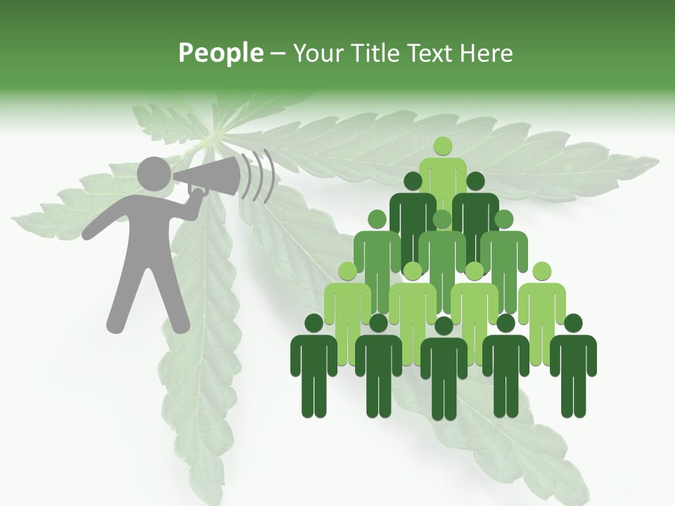 Joint Marijuana Medicine PowerPoint Template