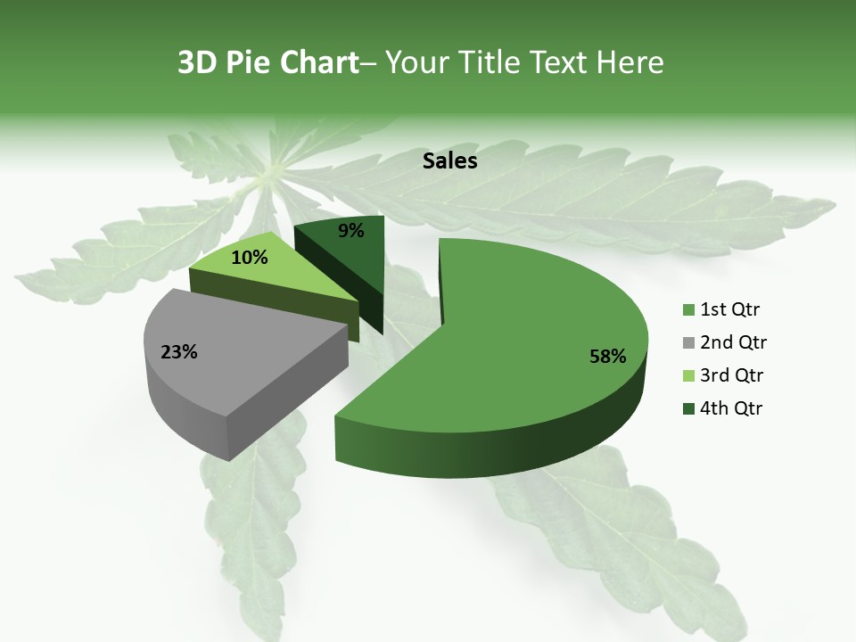Joint Marijuana Medicine PowerPoint Template