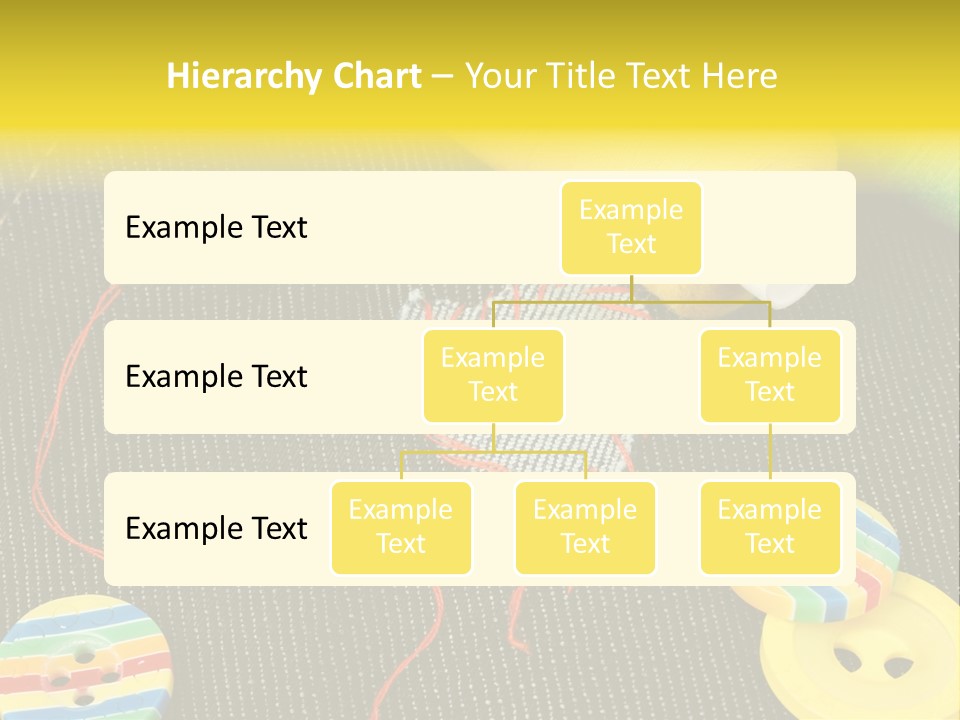 Pants Red Stitches PowerPoint Template