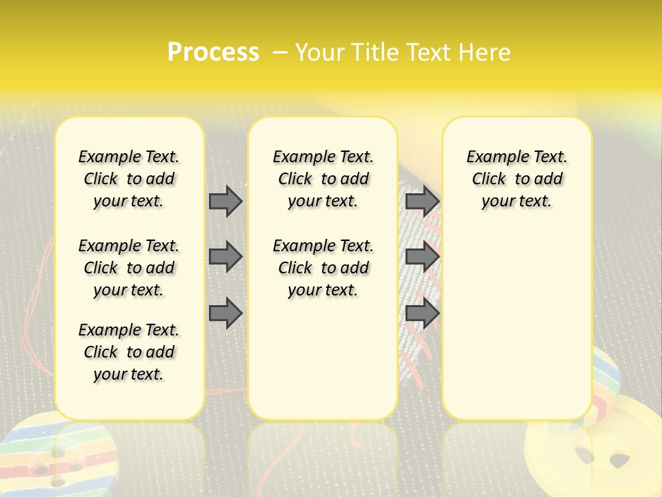 Pants Red Stitches PowerPoint Template