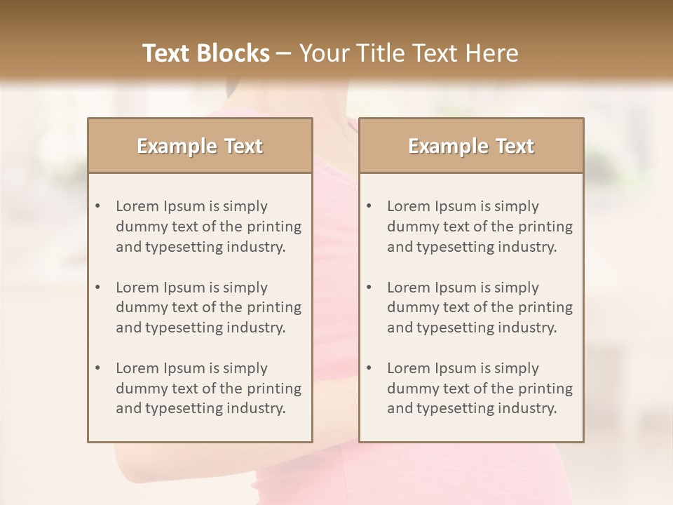 Vertical  Standing PowerPoint Template