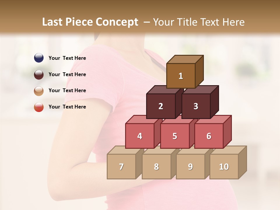Vertical  Standing PowerPoint Template
