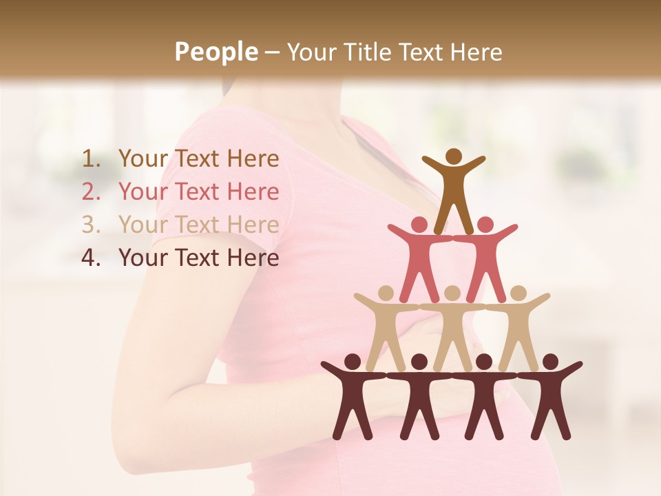 Vertical  Standing PowerPoint Template