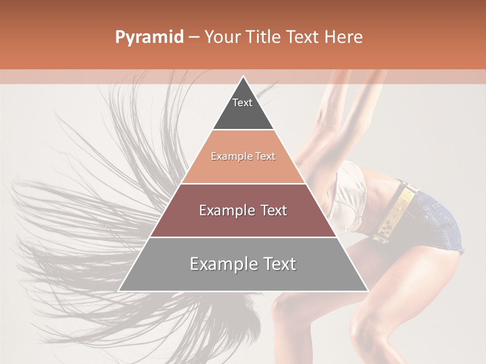 Pose Fashion Figure PowerPoint Template