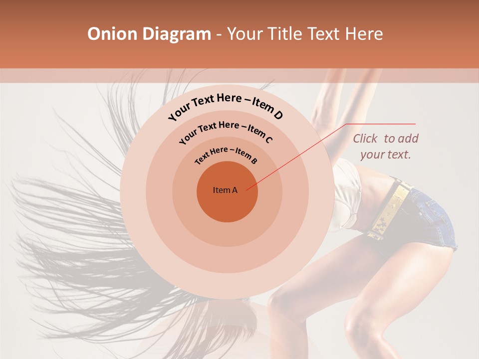 Pose Fashion Figure PowerPoint Template