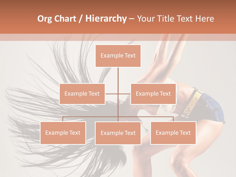 Pose Fashion Figure PowerPoint Template