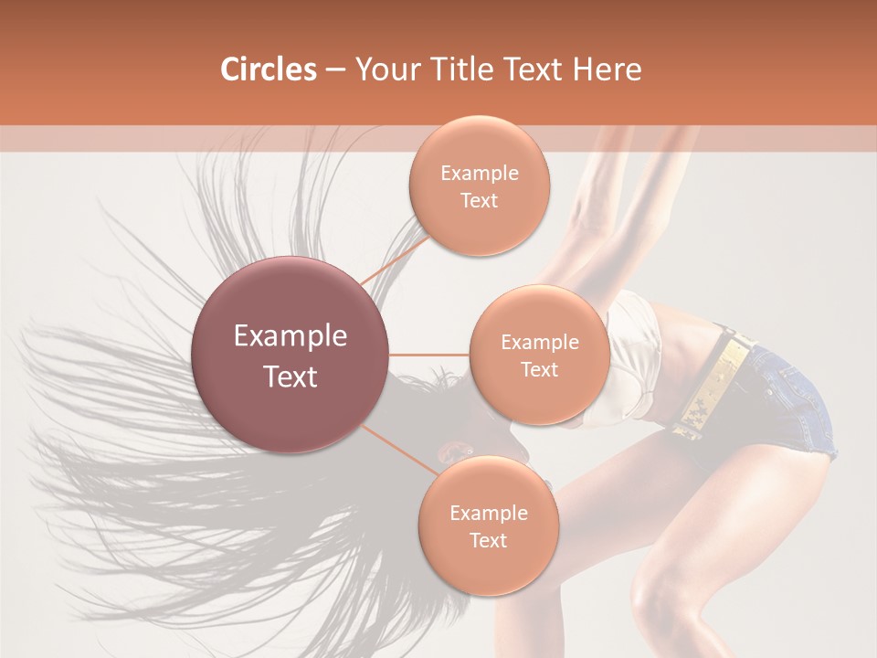 Pose Fashion Figure PowerPoint Template