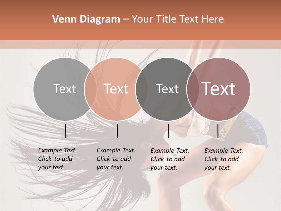 Pose Fashion Figure PowerPoint Template