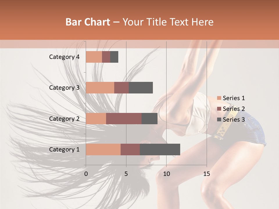 Pose Fashion Figure PowerPoint Template