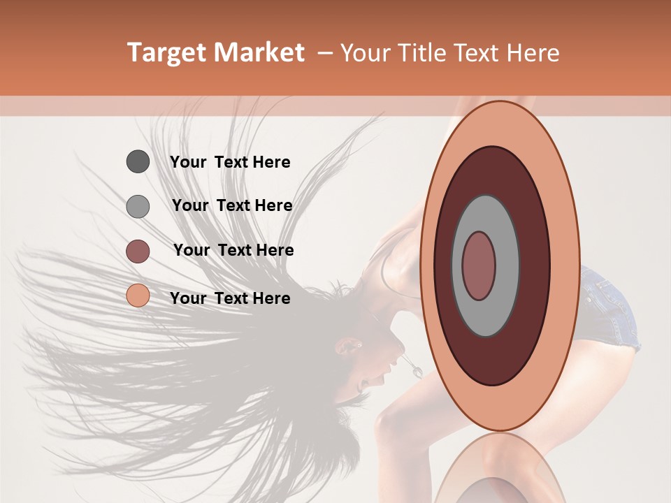 Pose Fashion Figure PowerPoint Template