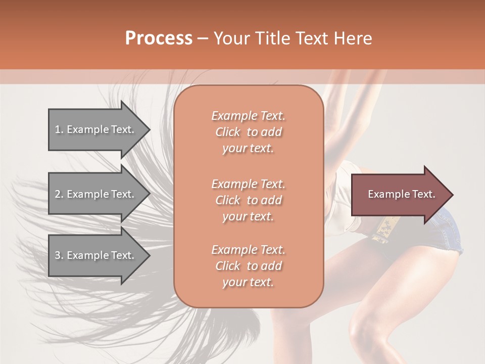 Pose Fashion Figure PowerPoint Template