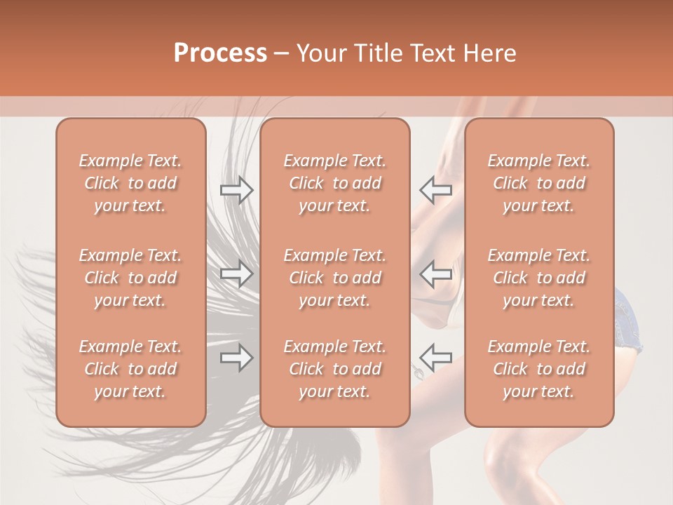Pose Fashion Figure PowerPoint Template