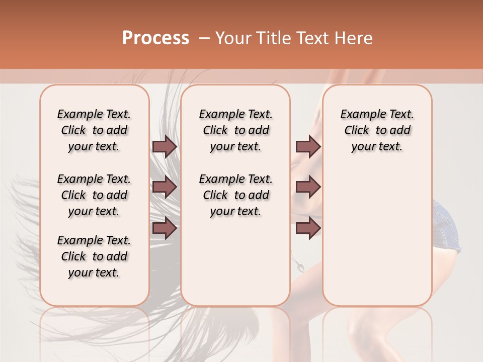 Pose Fashion Figure PowerPoint Template