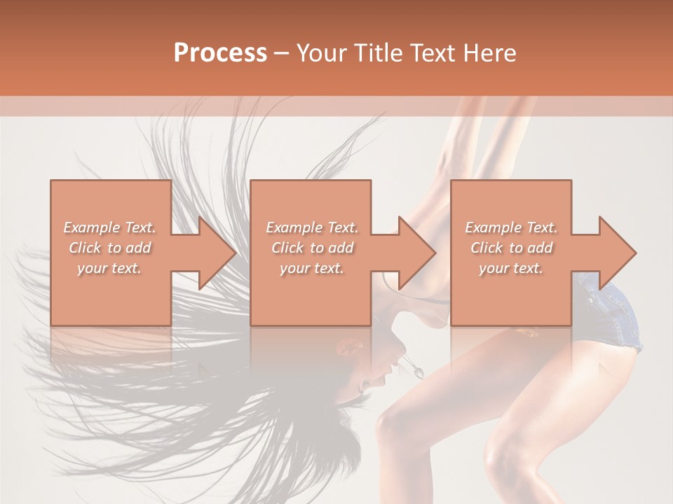 Pose Fashion Figure PowerPoint Template