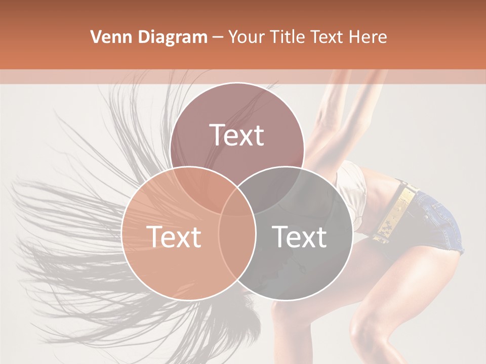 Pose Fashion Figure PowerPoint Template