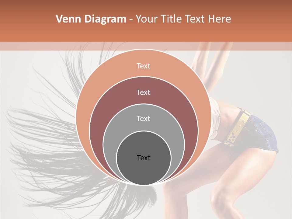 Pose Fashion Figure PowerPoint Template