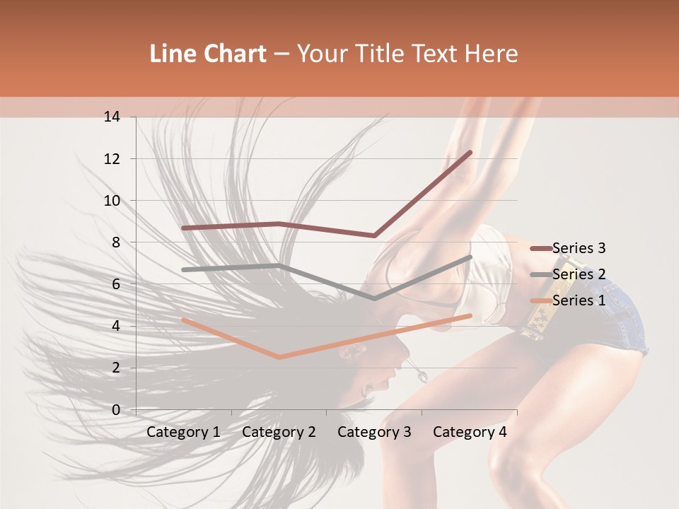 Pose Fashion Figure PowerPoint Template