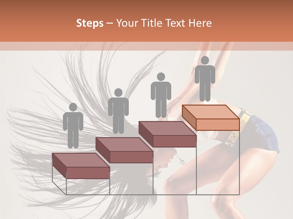 Pose Fashion Figure PowerPoint Template