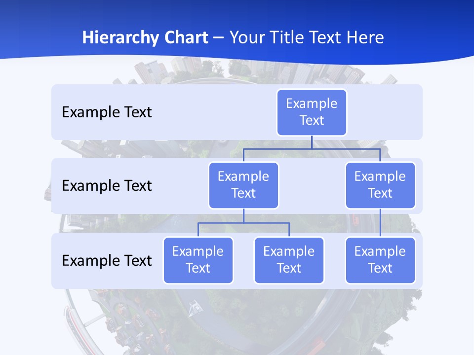 Urban Car Grass PowerPoint Template