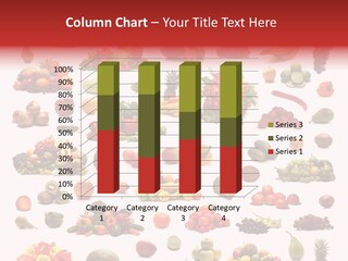 Fruit Banana Pear PowerPoint Template