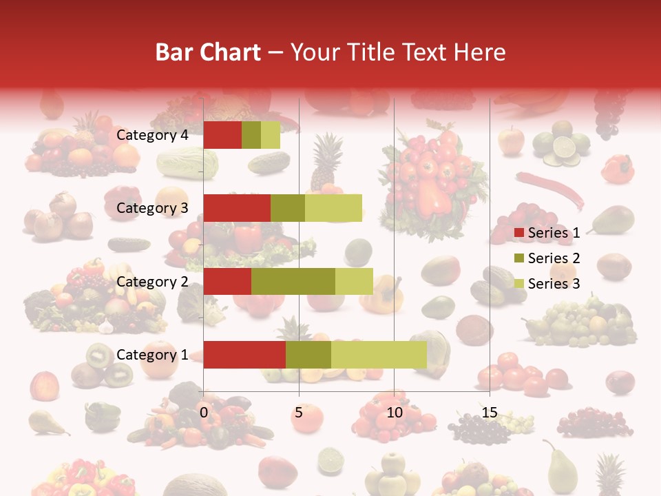 Fruit Banana Pear PowerPoint Template