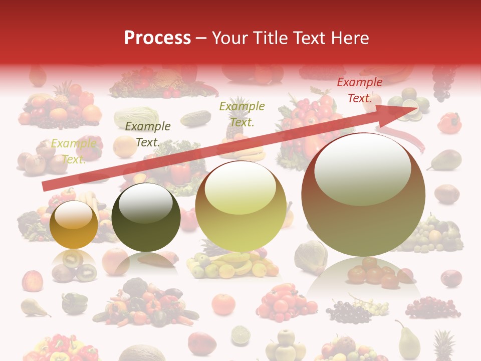 Fruit Banana Pear PowerPoint Template