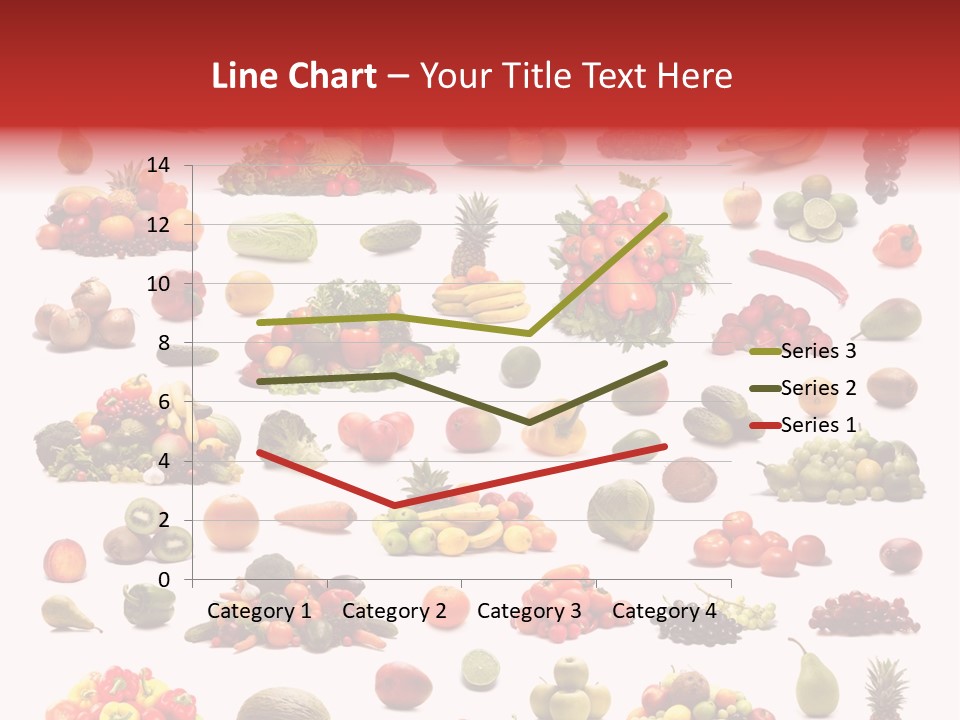 Fruit Banana Pear PowerPoint Template
