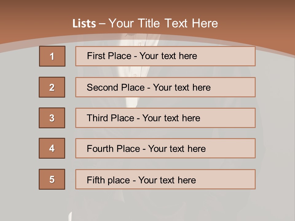 Room Young Jewelry PowerPoint Template