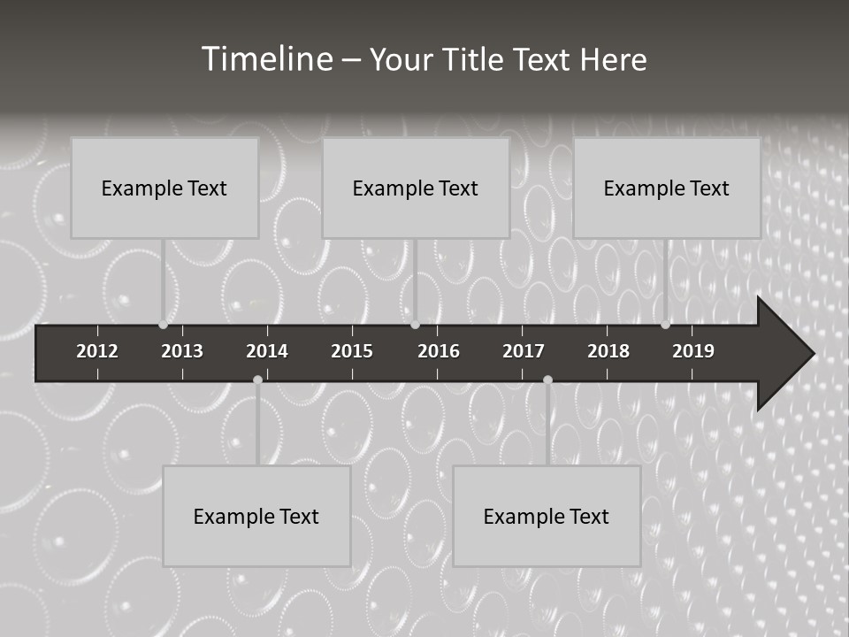 Bar Winery Bottle PowerPoint Template