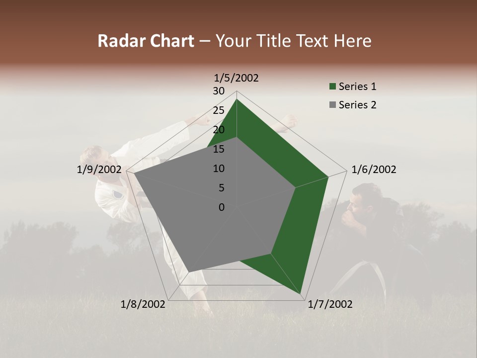 Practice Kick Fight PowerPoint Template