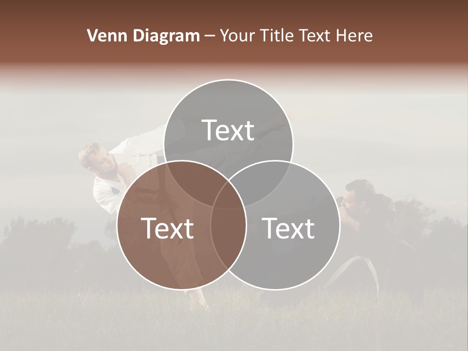 Practice Kick Fight PowerPoint Template