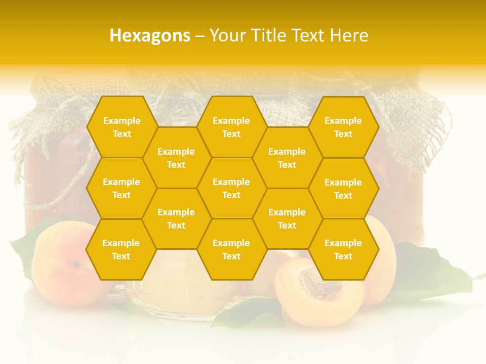 Season White Fruit PowerPoint Template