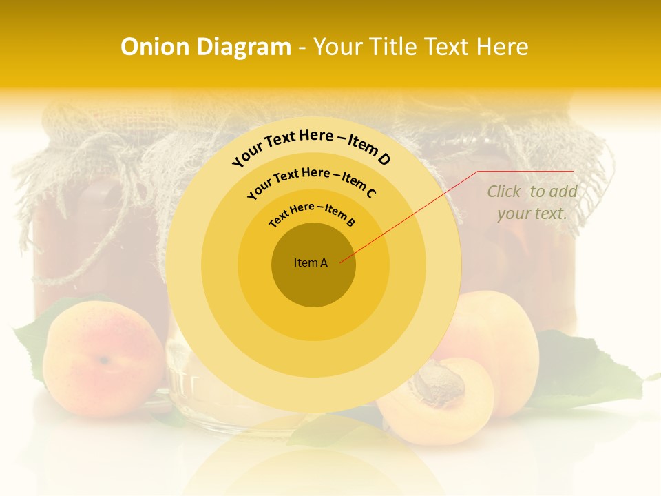 Season White Fruit PowerPoint Template