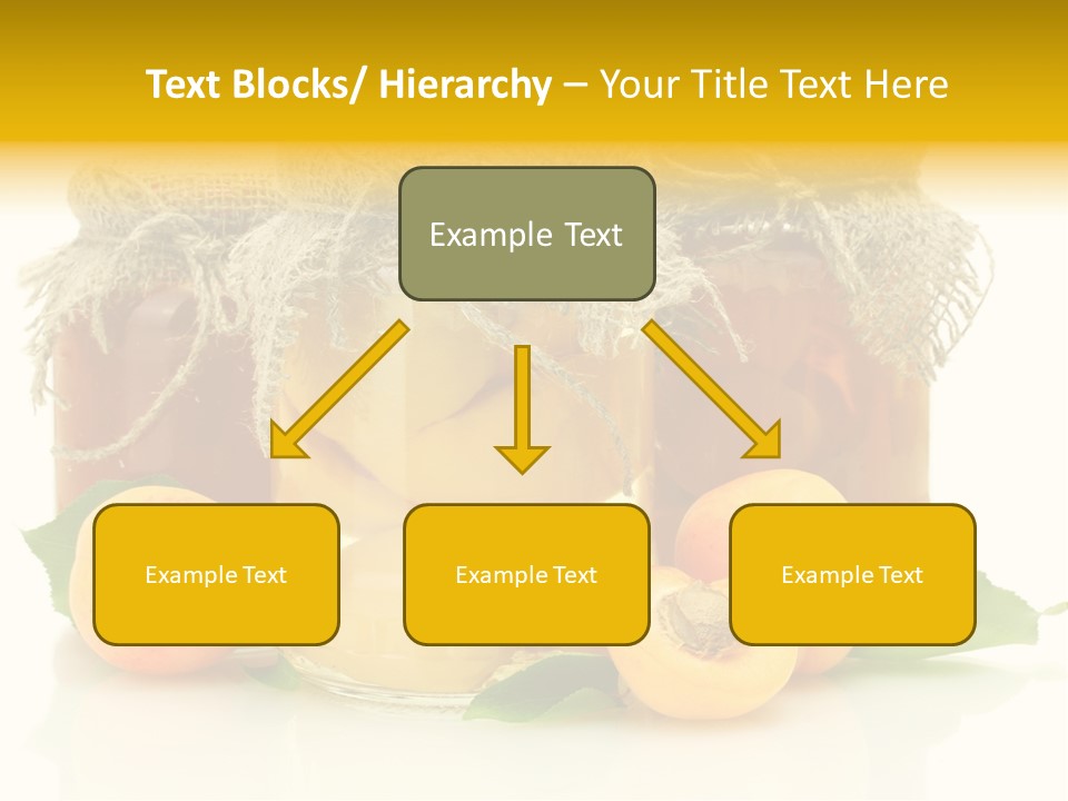 Season White Fruit PowerPoint Template