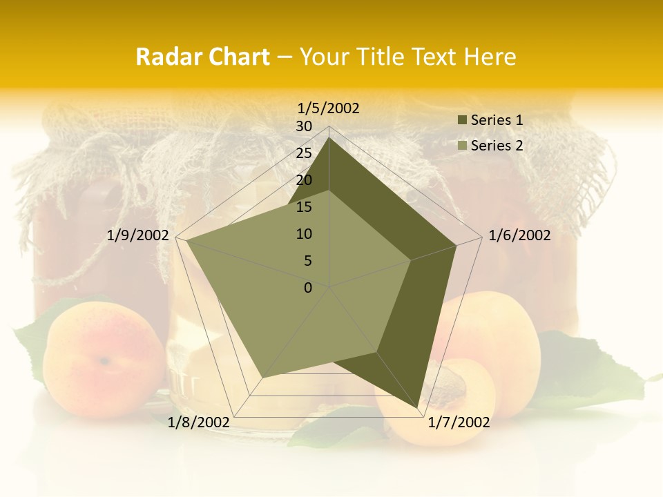 Season White Fruit PowerPoint Template