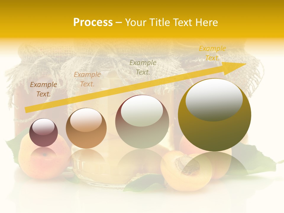 Season White Fruit PowerPoint Template