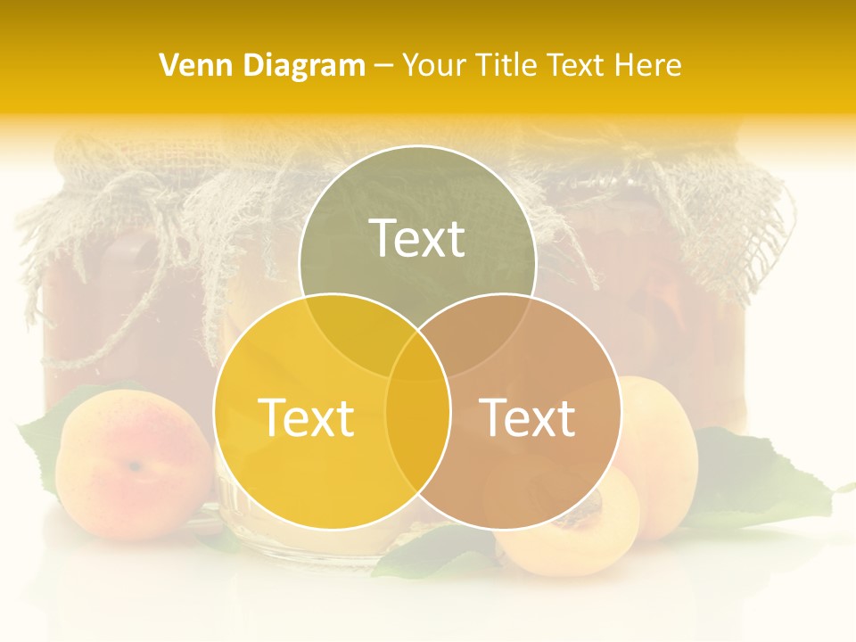 Season White Fruit PowerPoint Template