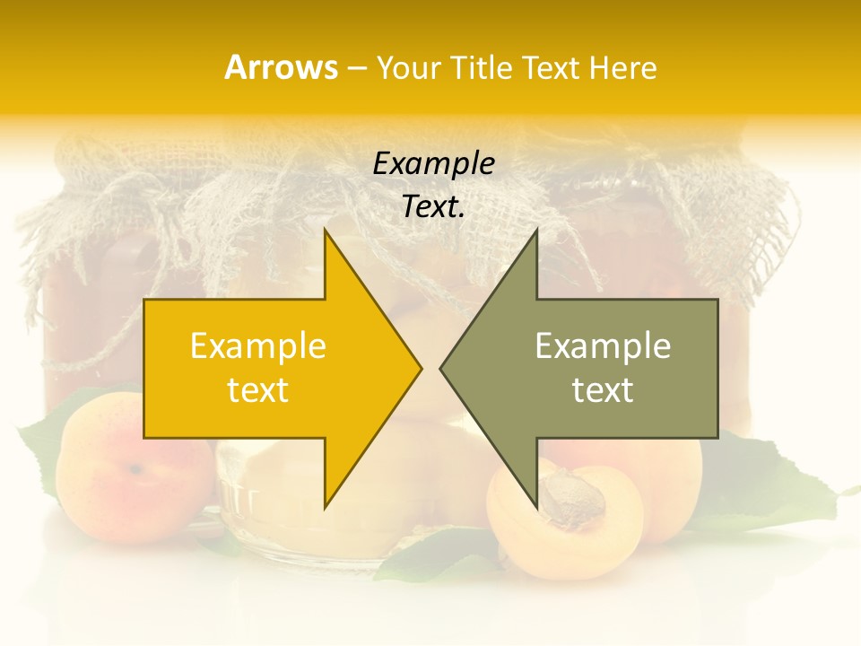 Season White Fruit PowerPoint Template