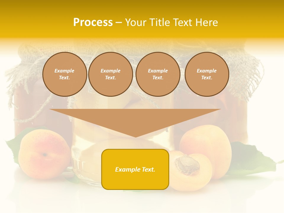 Season White Fruit PowerPoint Template
