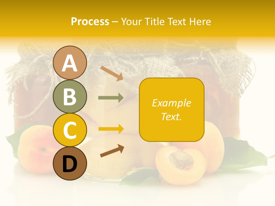 Season White Fruit PowerPoint Template