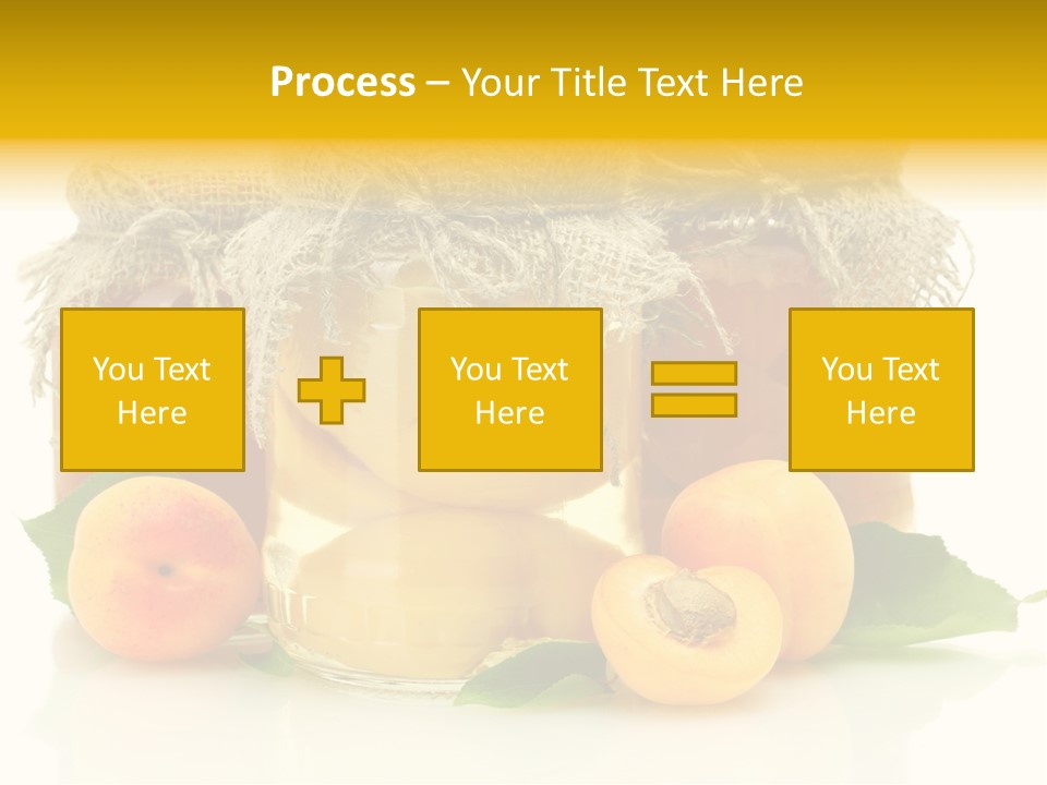 Season White Fruit PowerPoint Template