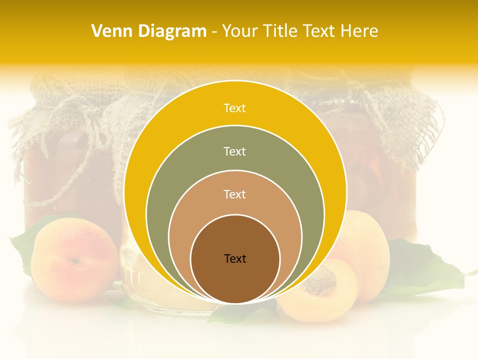 Season White Fruit PowerPoint Template