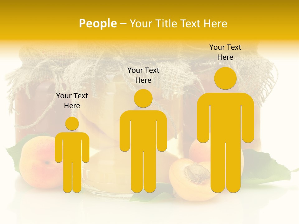 Season White Fruit PowerPoint Template