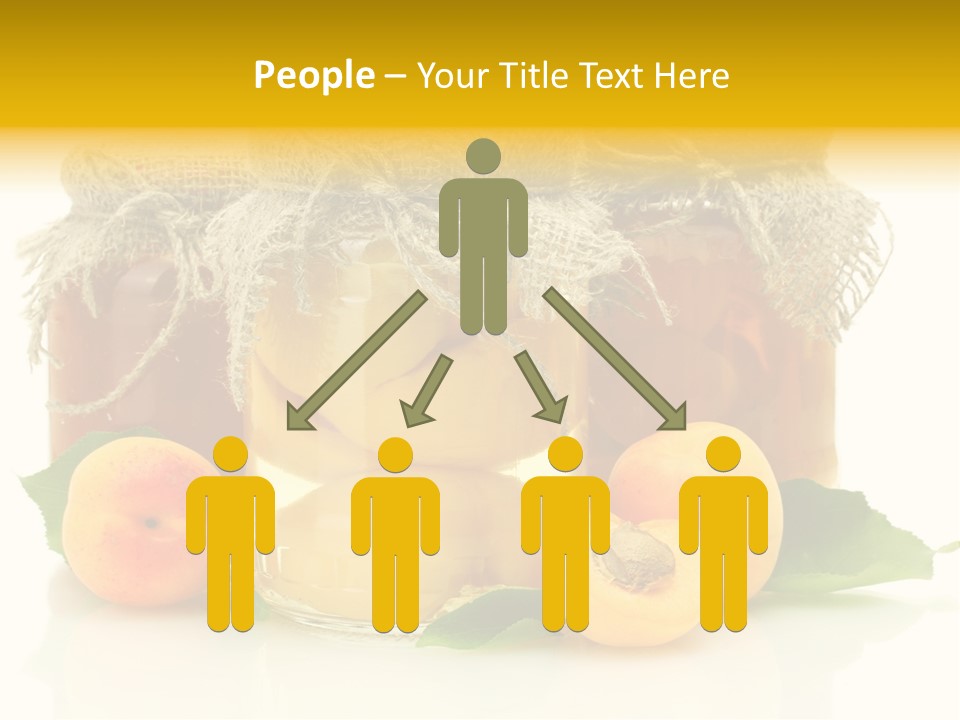 Season White Fruit PowerPoint Template