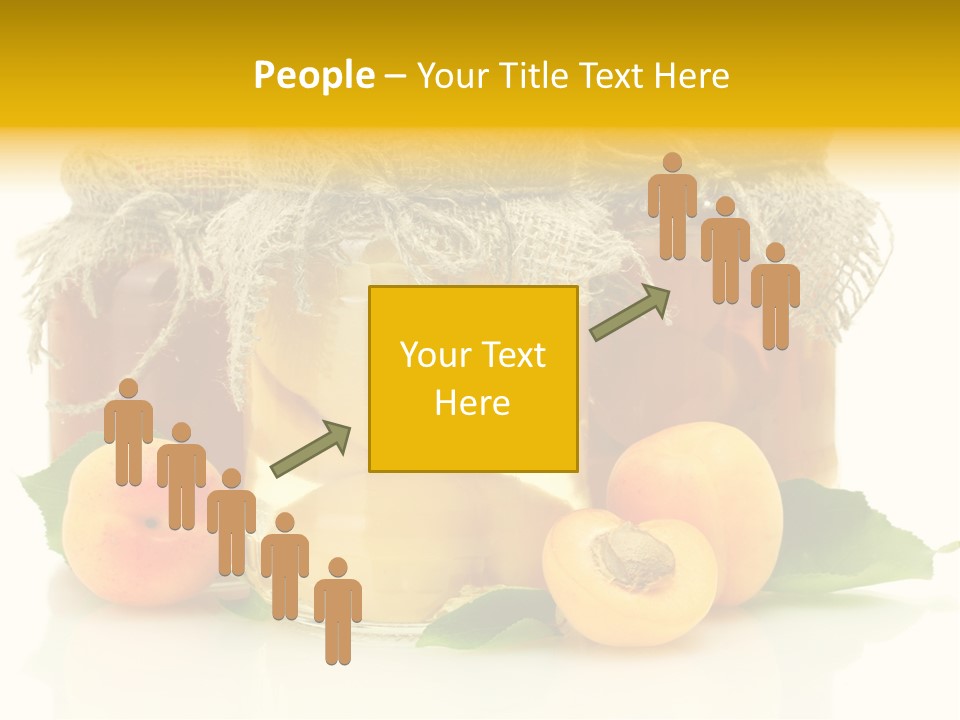 Season White Fruit PowerPoint Template