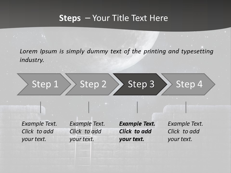 Creativity Night Vision PowerPoint Template